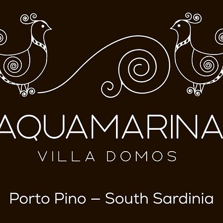 Villa Aquamarina Pavoncella Rossa Porto Pino Exterior foto