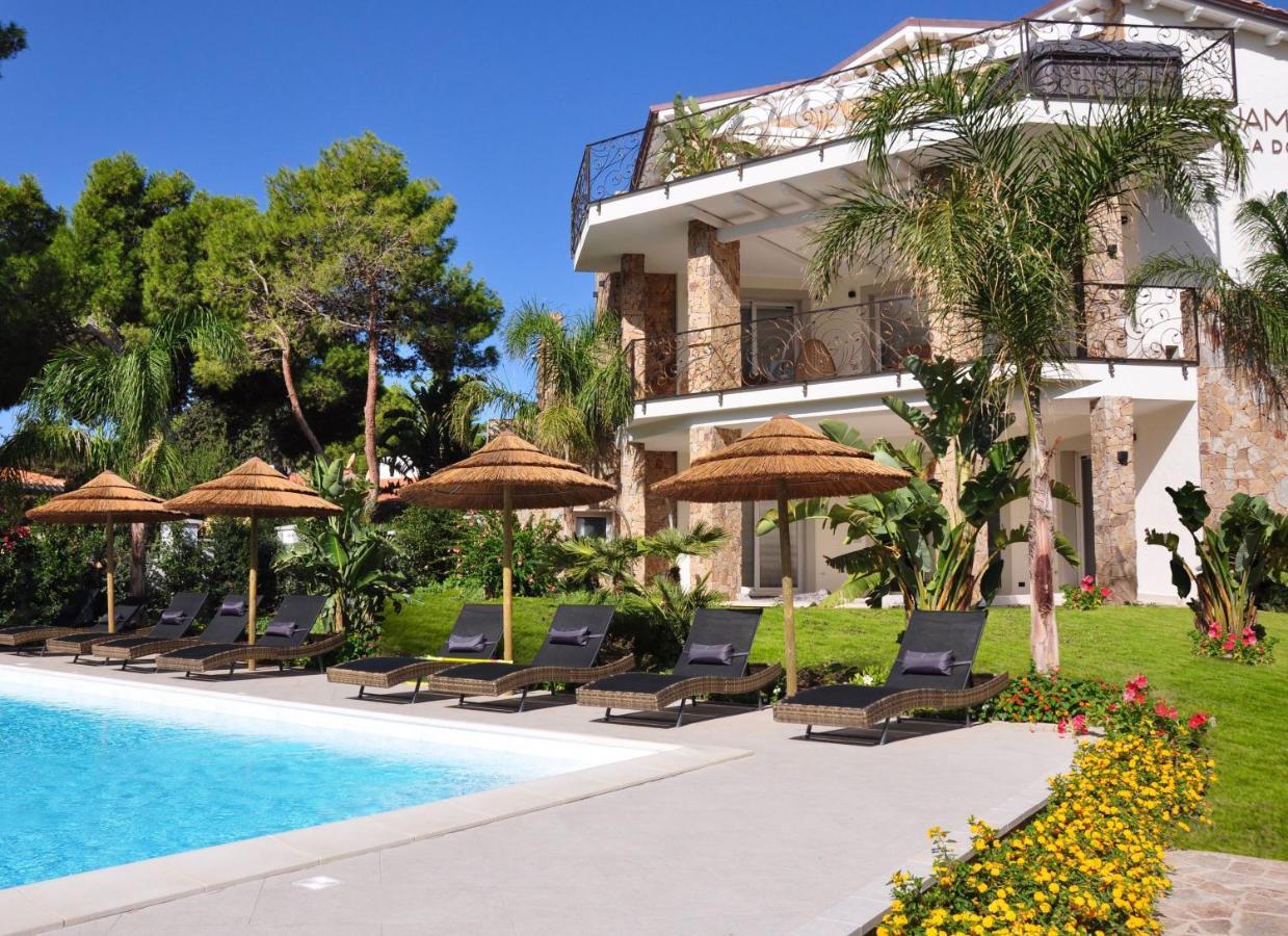 Villa Aquamarina Pavoncella Rossa Porto Pino Exterior foto