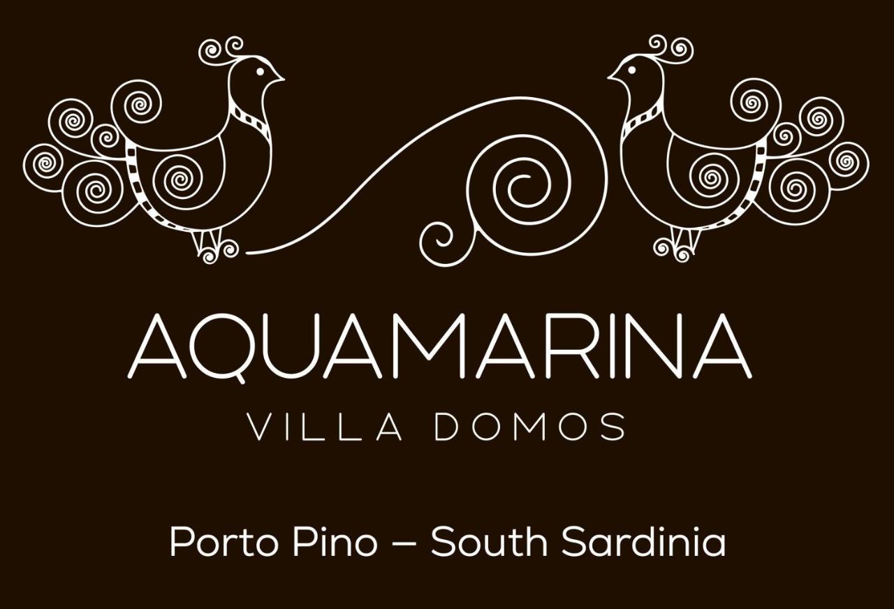 Villa Aquamarina Pavoncella Rossa Porto Pino Exterior foto