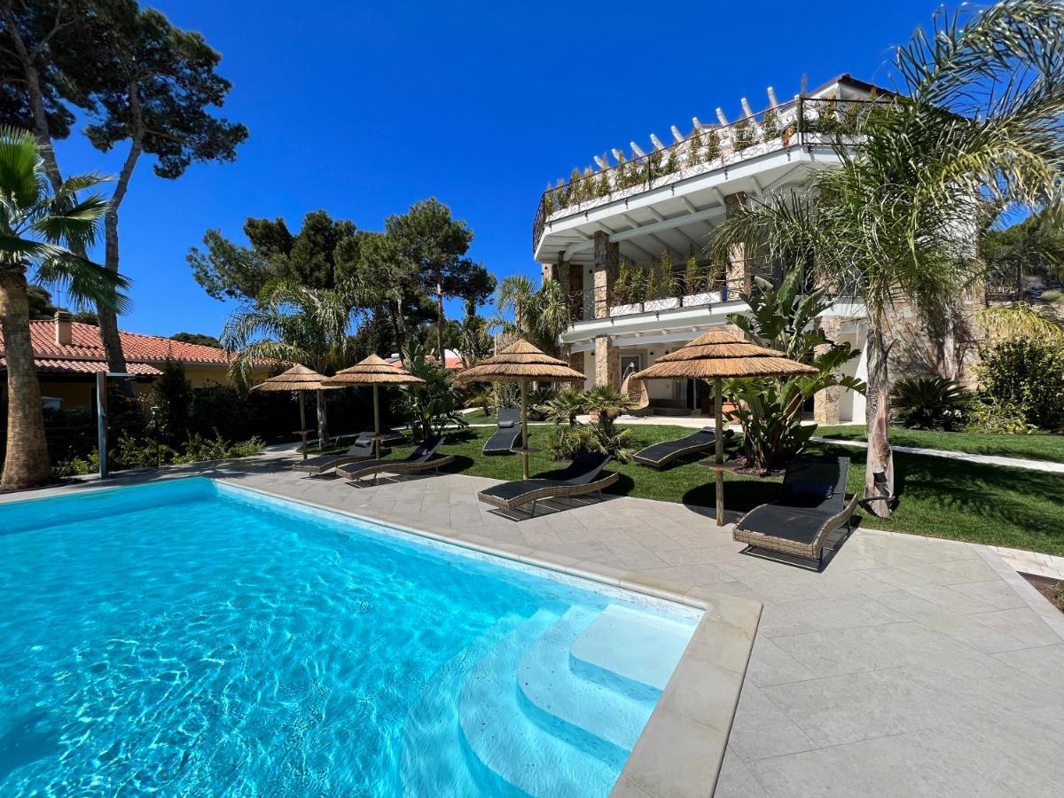 Villa Aquamarina Pavoncella Rossa Porto Pino Exterior foto